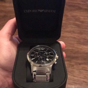 Men's Armani Watch- needs battery
